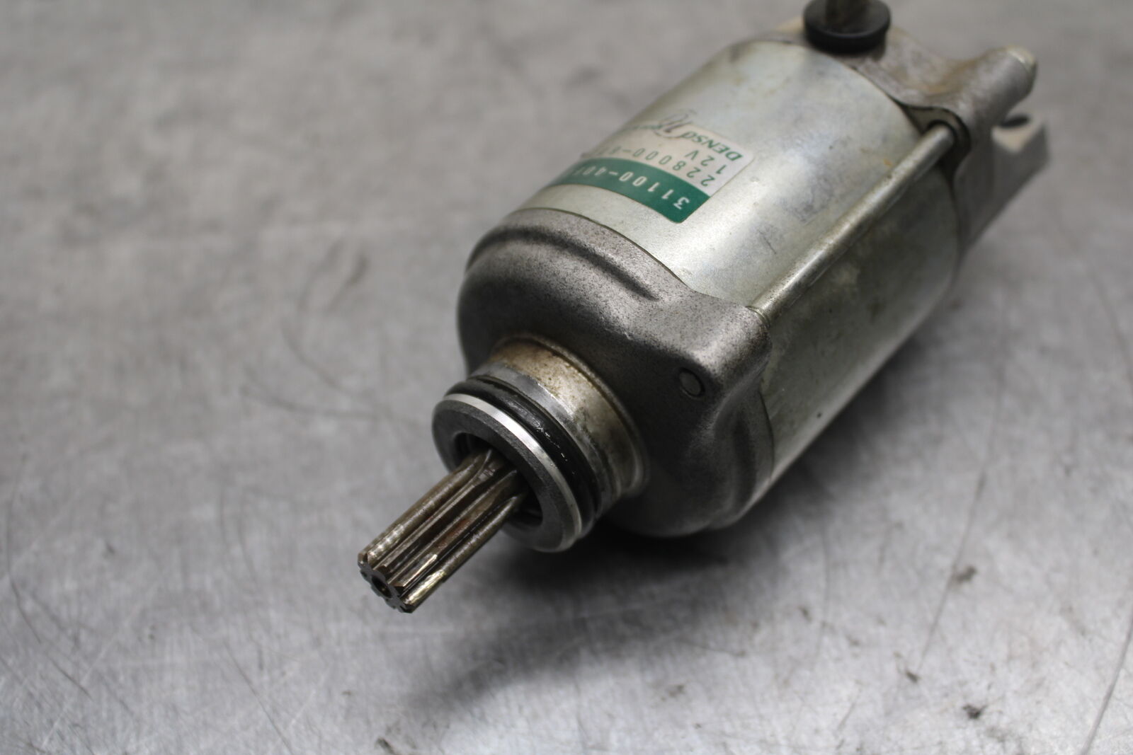 01-02 SUZUKI GSXR1000 ENGINE STARTING STARTER MOTOR -DC 12V BB113