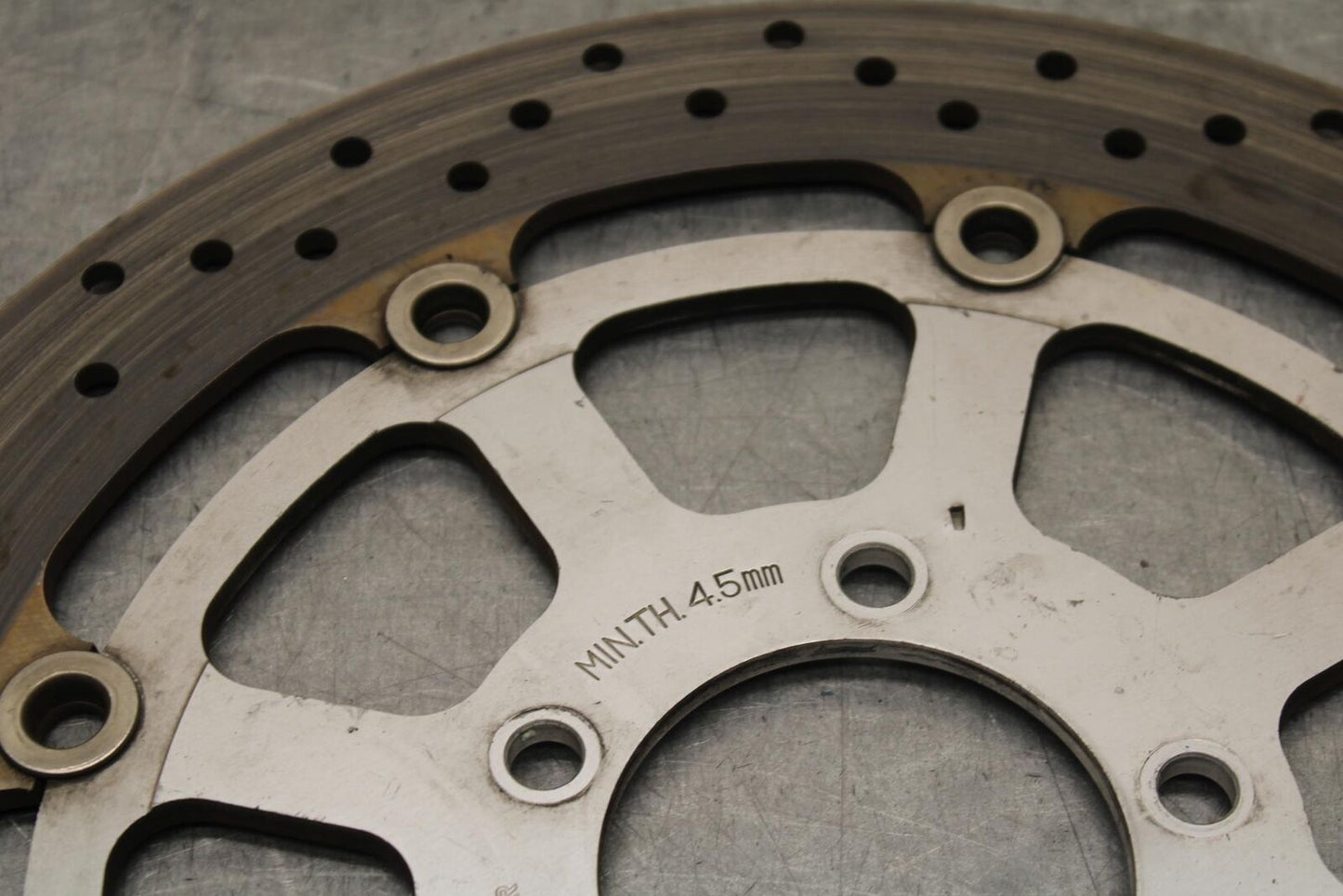 01-03 SUZUKI GSXR600 FRONT LEFT RIGHT BRAKE ROTORS DISCS BB639