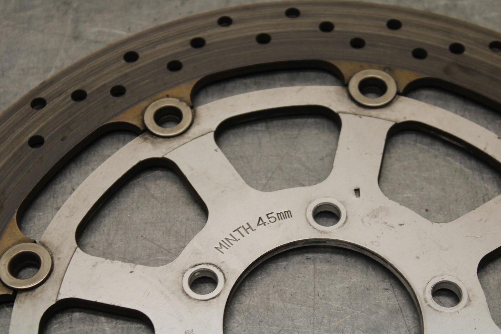 01-03 SUZUKI GSXR600 FRONT LEFT RIGHT BRAKE ROTORS DISCS BB639