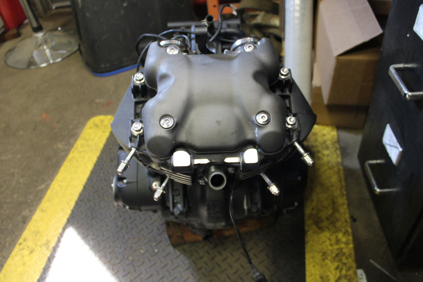 19-21 TRIUMPH SPEED TWIN 1200 ENGINE MOTOR BB653