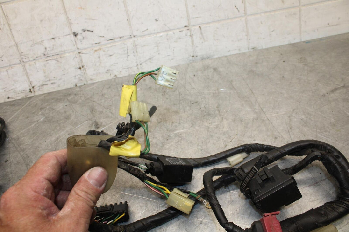 1999 Honda Super Hawk 1000 VTR1000F MAIN WIRING HARNESS MOTOR WIRE LOOM BB51