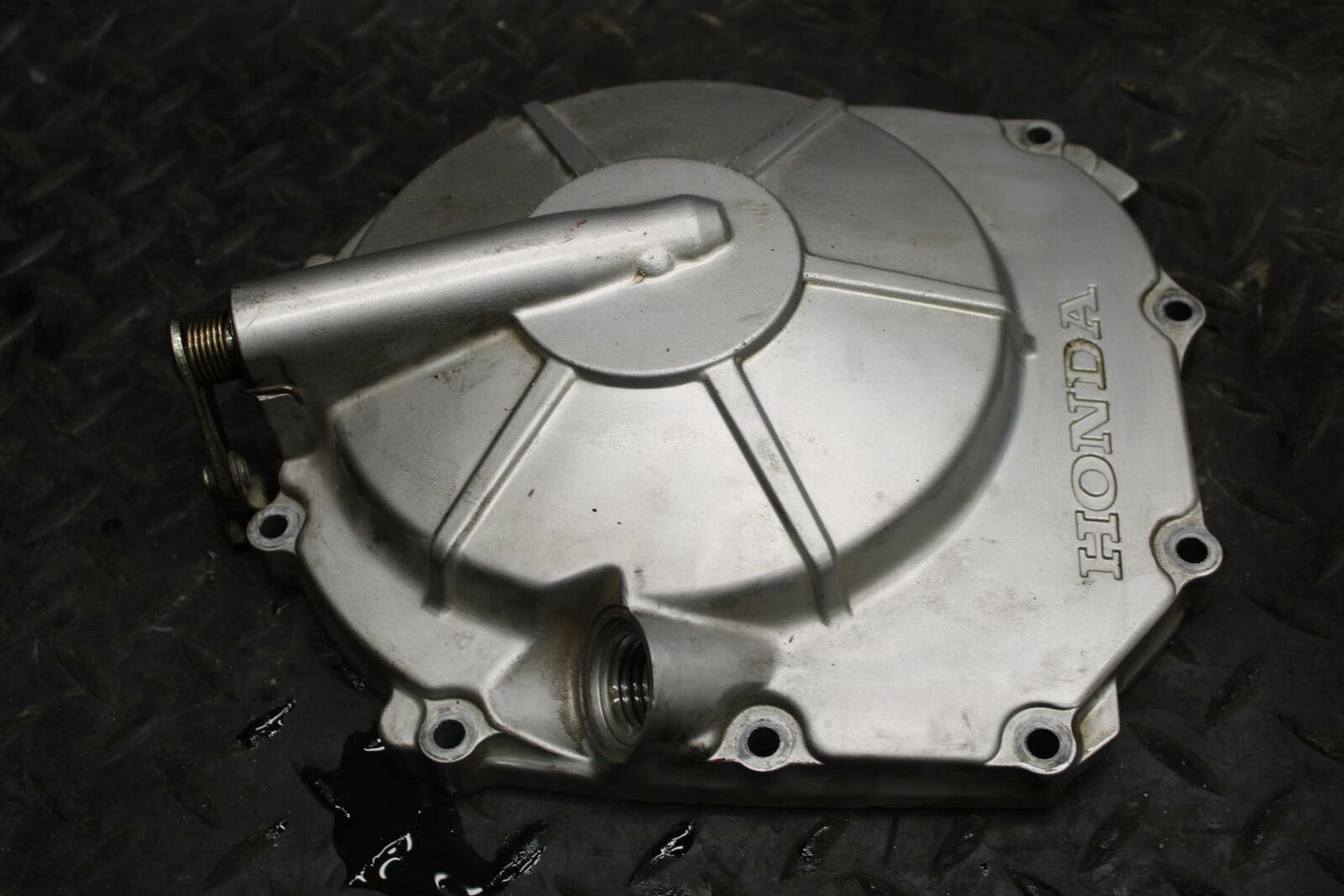 98 HONDA CBR600F3 CLUTCH SIDE ENGINE MOTOR COVER 11330-MV9-670 BB201