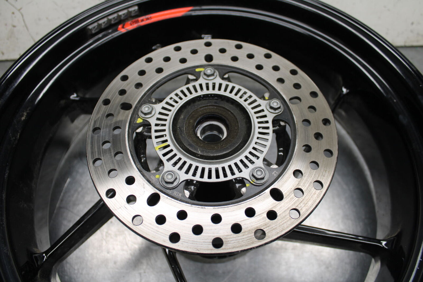 21-24 APRILIA TUONO 660 FACTORY REAR WHEEL BACK RIM BB733