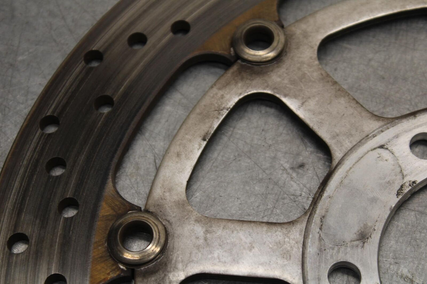 01-03 SUZUKI GSXR600 FRONT LEFT RIGHT BRAKE ROTORS DISCS BB639