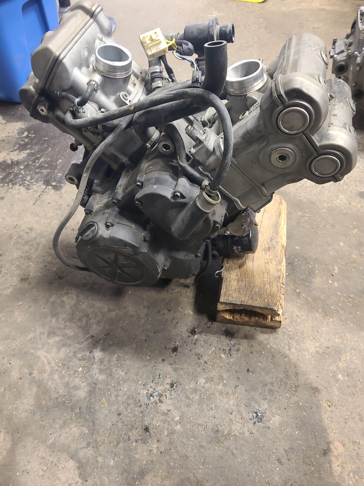 2008 Aprilia Shiver 750 SL750 ENGINE MOTOR BB551