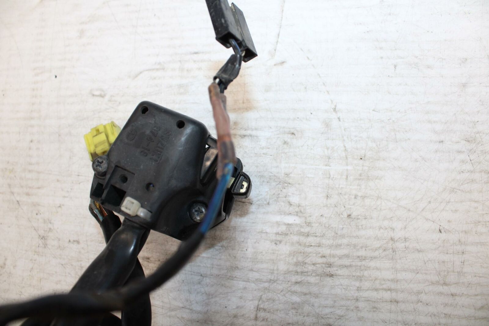 03-05 SUZUKI SV1000 LEFT CLIP ON HANDLE HORN SIGNALS SWITCH SWITCHES BB296