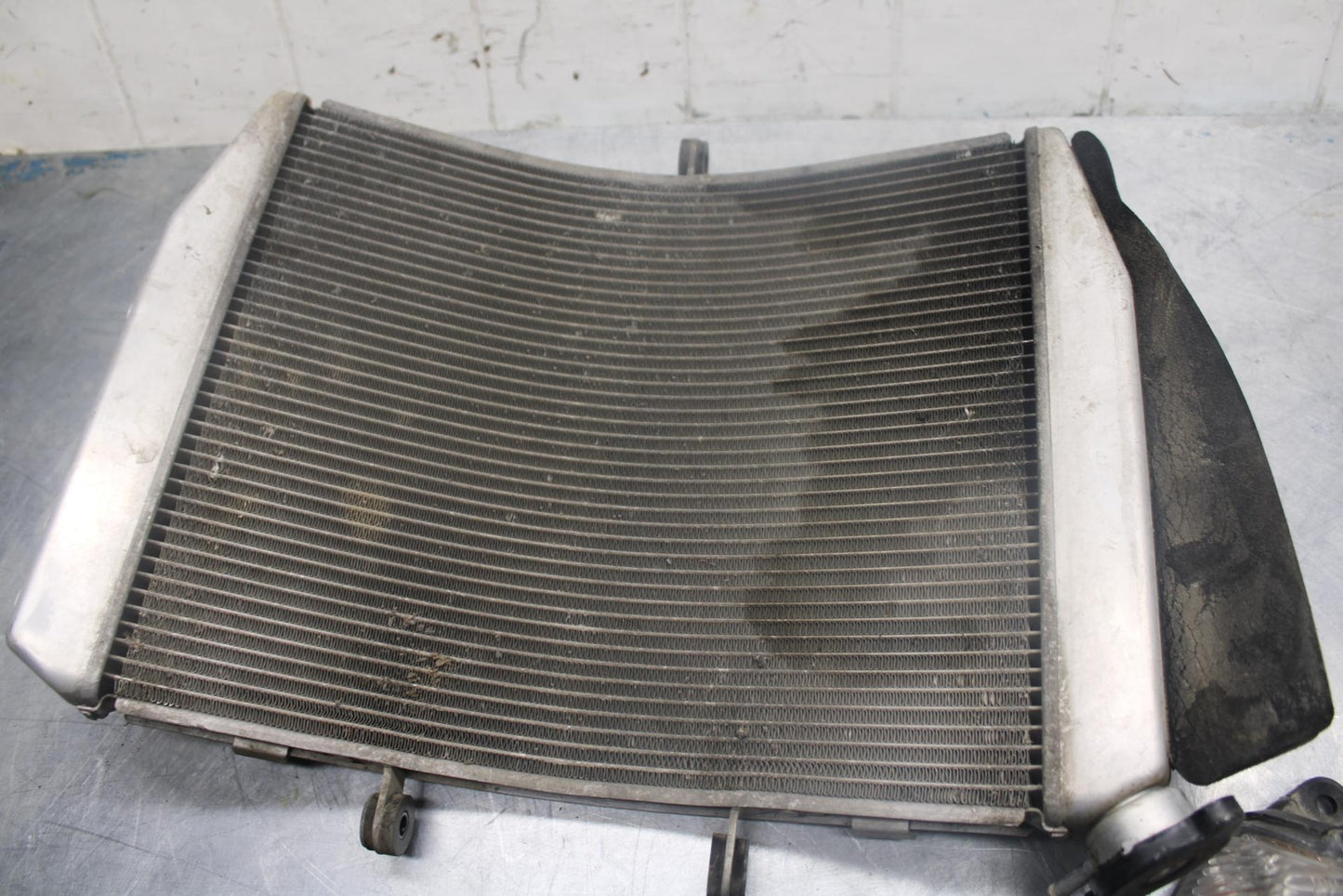 07-08 KAWASAKI NINJA ZX6R ENGINE RADIATOR MOTOR COOLER COOLING RADIATER BB456