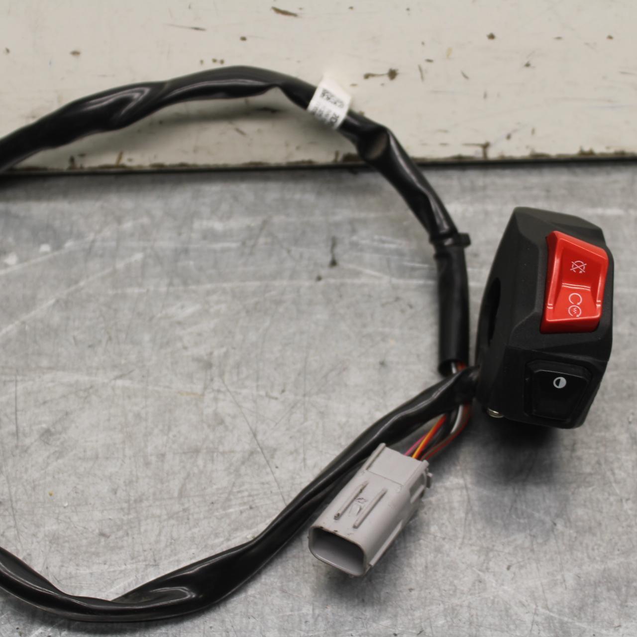 20-23 APRILIA RS660 RIGHT CLIP ON HANDLE KILL OFF START SWITCH BB643