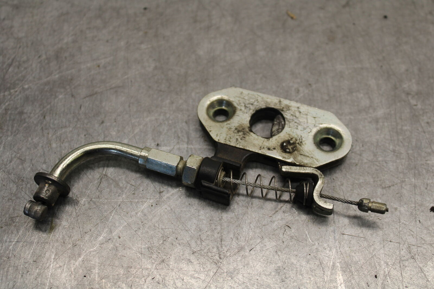 06-07 DUCATI MONSTER 695 REAR PASSENGER SEAT LATCH LOCK ASSEMBLY BB674