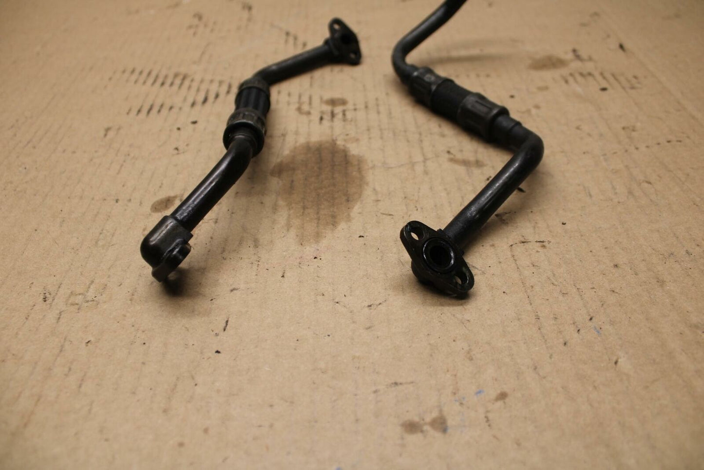 01 SUZUKI GSXR1000 ENGINE MOTOR OIL COOLER HOSES BB155b