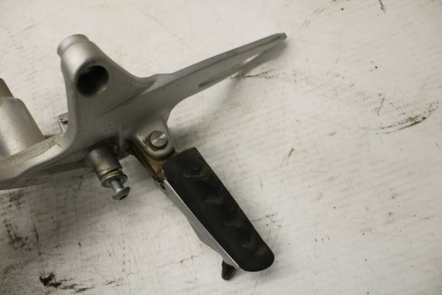 06-12 BMW F800ST LEFT REARSET REAR SET DRIVER FOOT PEG REST STOP BB291