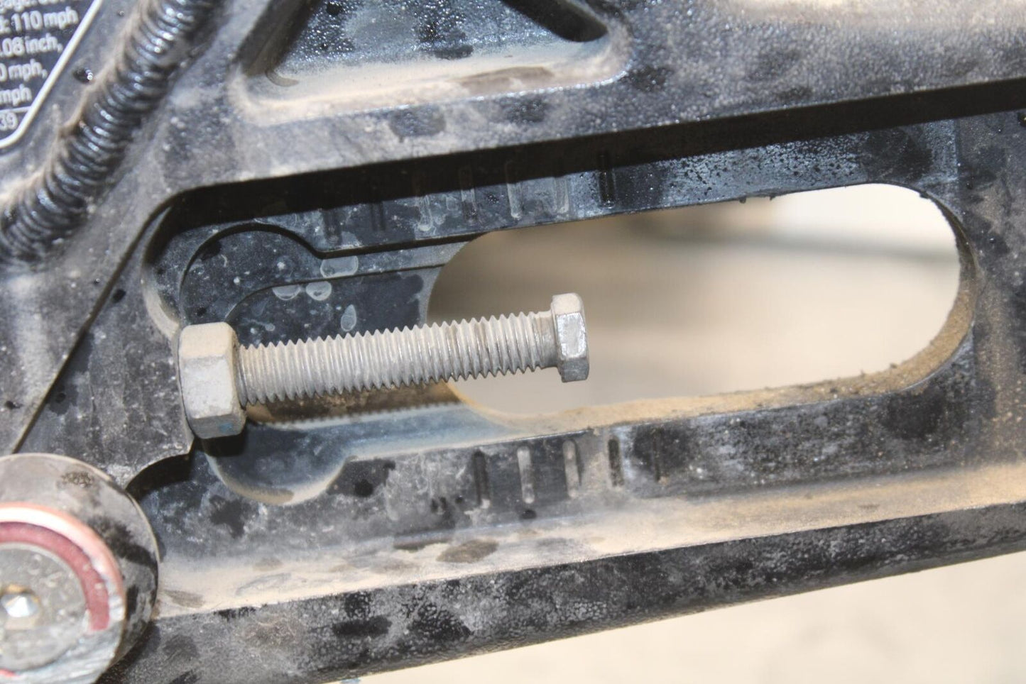 2016 BMW S1000R ABS REAR SWINGARM BACK SUSPENSION SWING ARM BB604