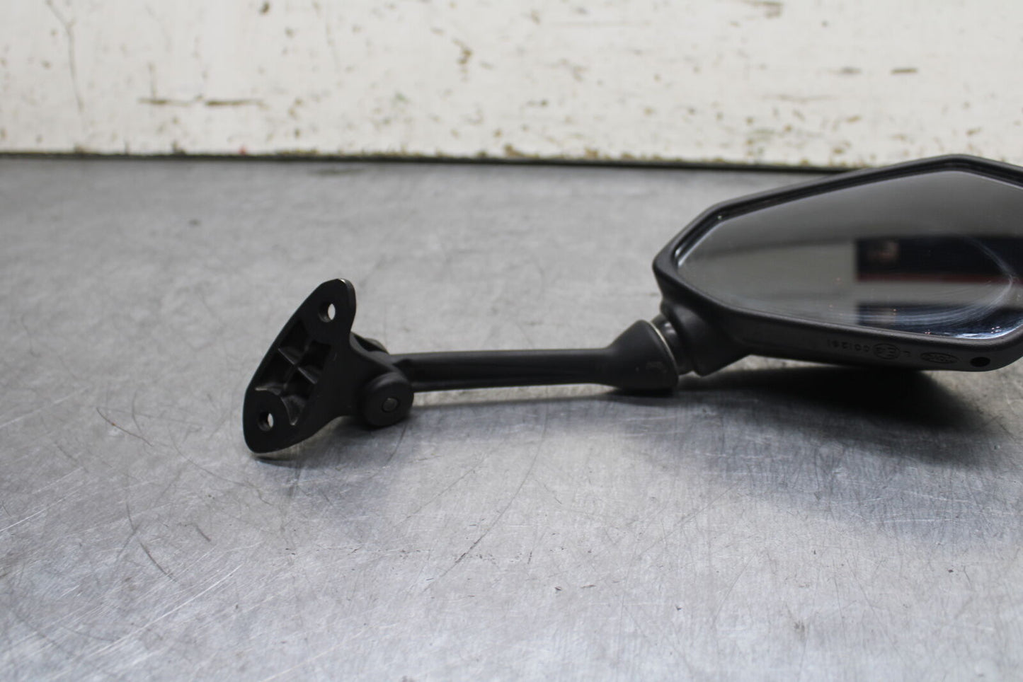 09-12 KAWASAKI NINJA ZX6R RIGHT SIDE REAR VIEW MIRROR BB110