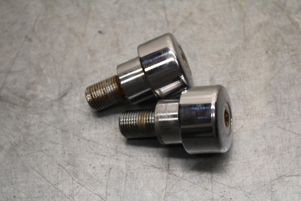 2005 Yamaha Road Star XV1700AM Midnight HANDLEBAR END CAPS WEIGHTS BB571