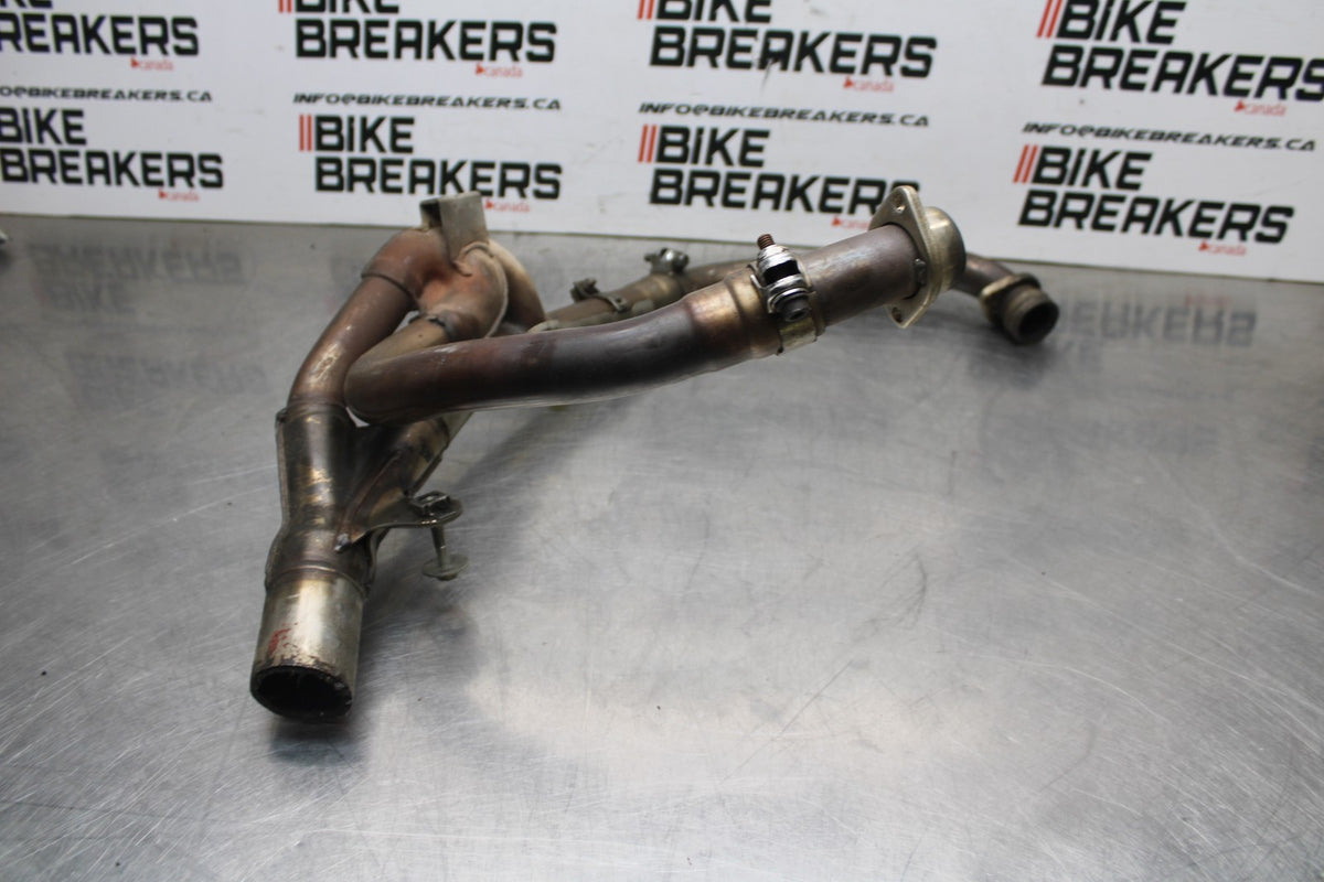 07-08 SUZUKI SV650 EXHAUST HEADER PIPES MANIFOLD BB00