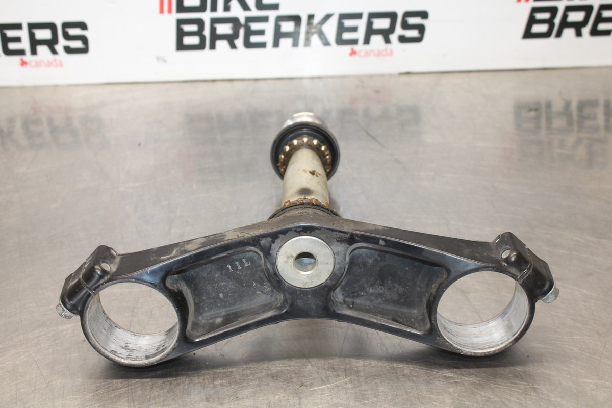 00-05 KAWASAKI NINJA ZX12R FRONT FORKS CLAMP LOWER TRIPLE TREE STEM BB892