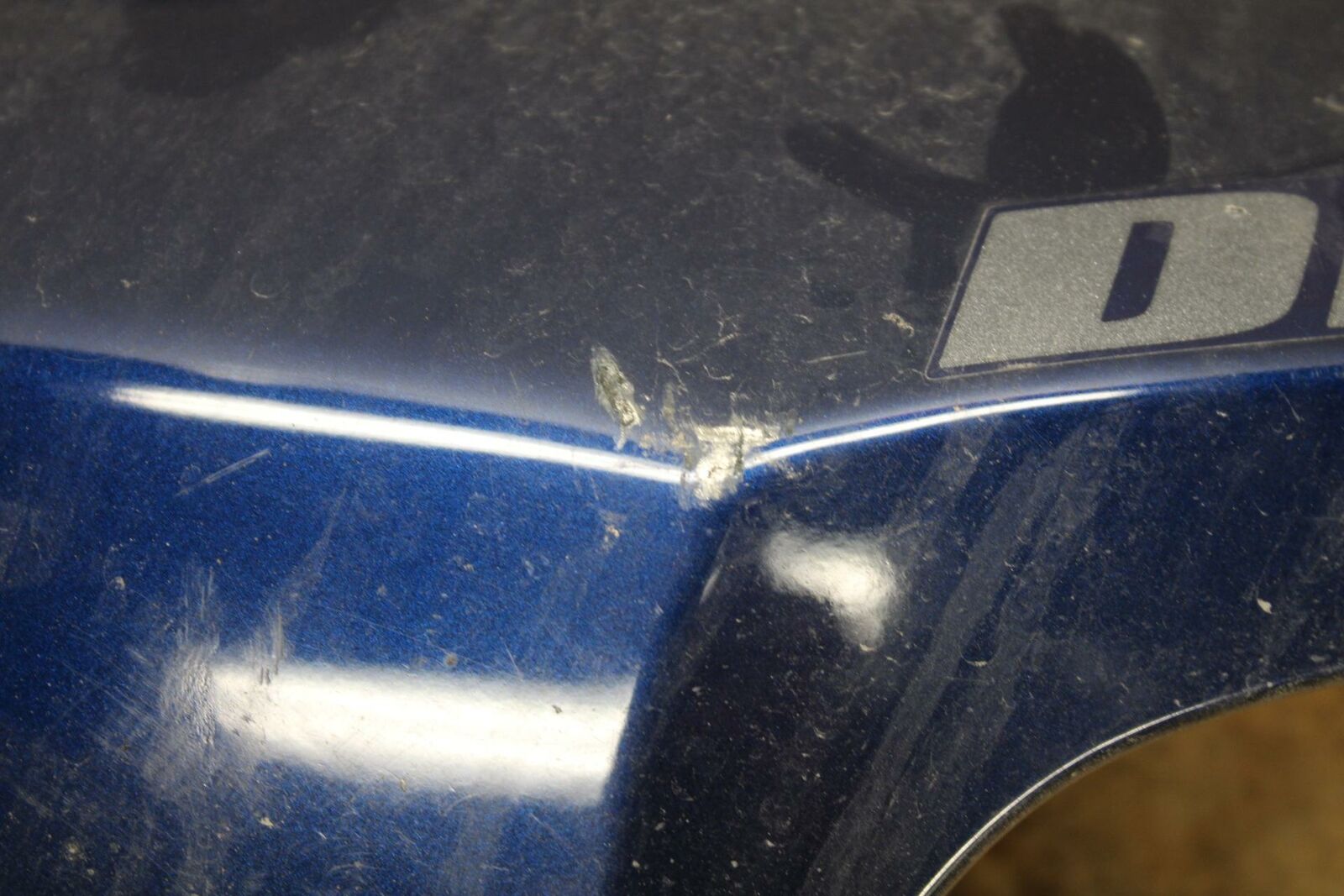 02-03 SUZUKI VSTROM 1000 REAR BACK TAIL FAIRING COWL SHROUD BB331