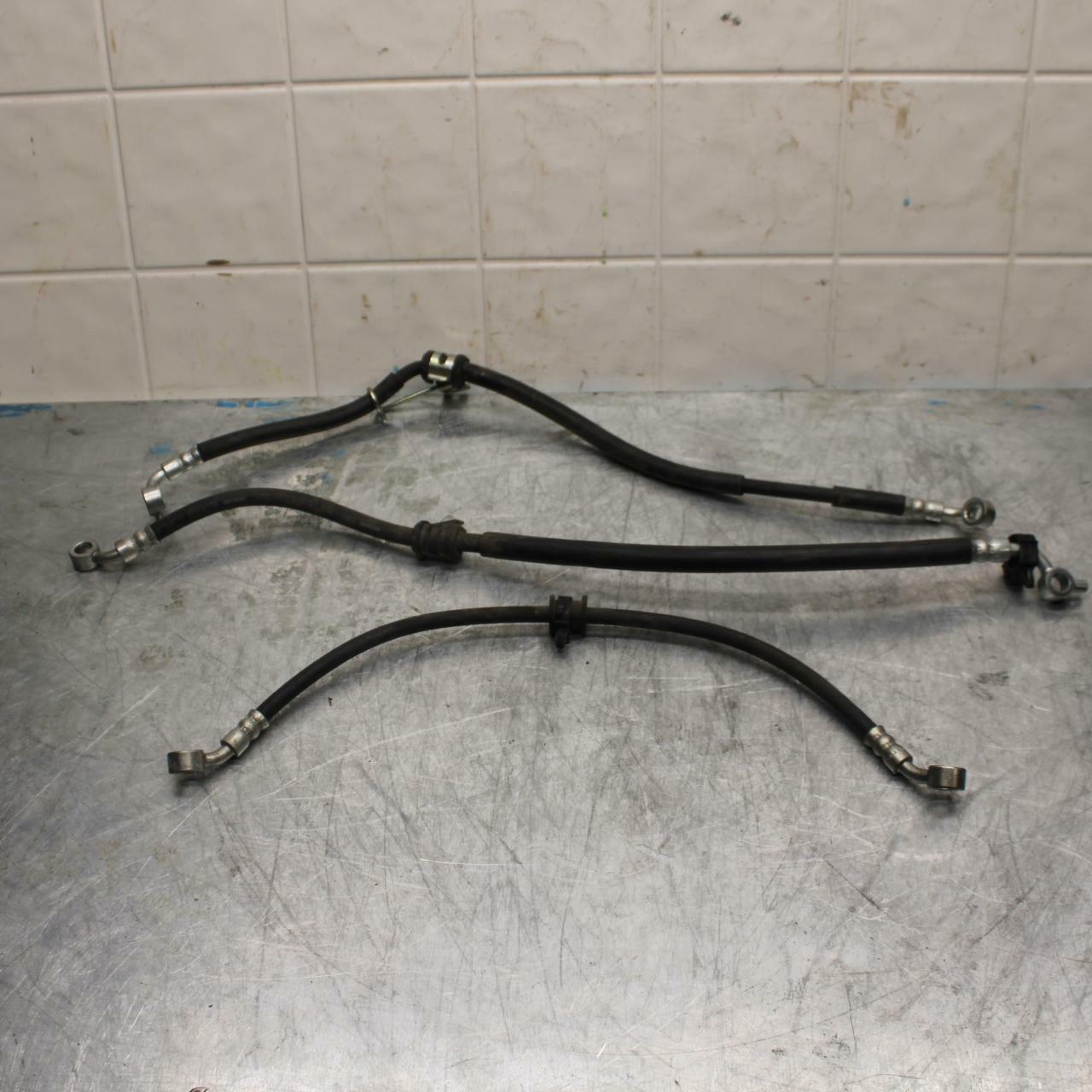 15-21 SUZUKI GSXR600 FRONT REAR BRAKE CALIPER HOSES LINES BB418