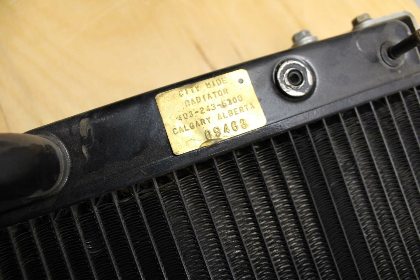02-03 YAMAHA YZF R1 5PW ENGINE RADIATOR MOTOR COOLER COOLING RADIATER BB313
