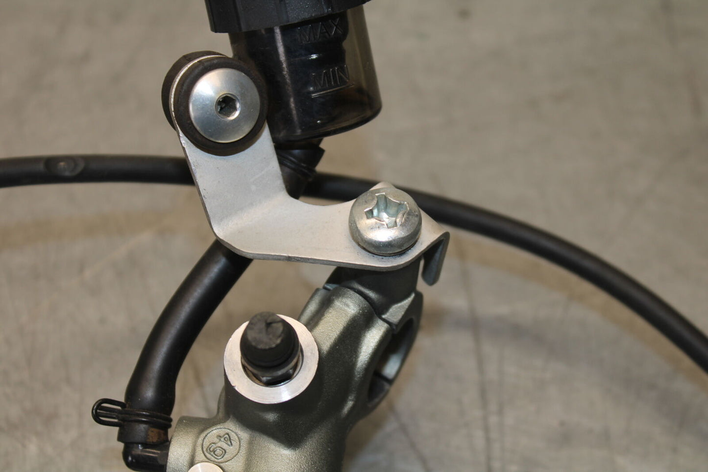 12-13 DUCATI STREETFIGHTER 848 HYDRAULIC CLUTCH MASTER CYLINDER w/ LEVER BB705