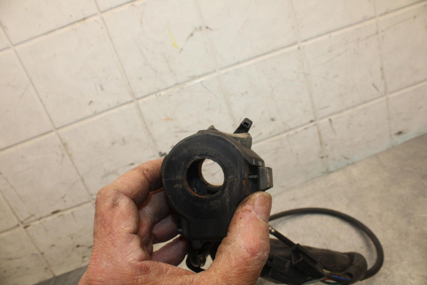 1992 Honda CBR600F2 LEFT CLIP ON HANDLE HORN SIGNALS SWITCH SWITCHES BB40