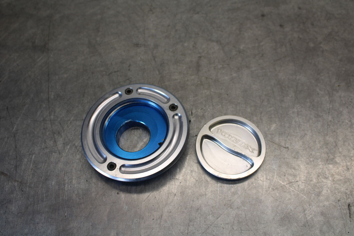 03-04 KAWASAKI NINJA ZX6RR AFTERMARKET FUEL TANK GAS CAP BB684