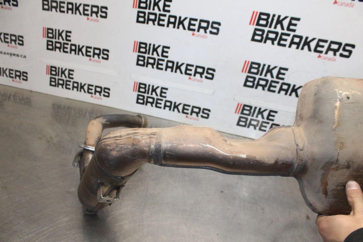23-24 YAMAHA MT-07 FULL EXHAUST SYSTEM HEADERS PIPE MUFFLER BB927