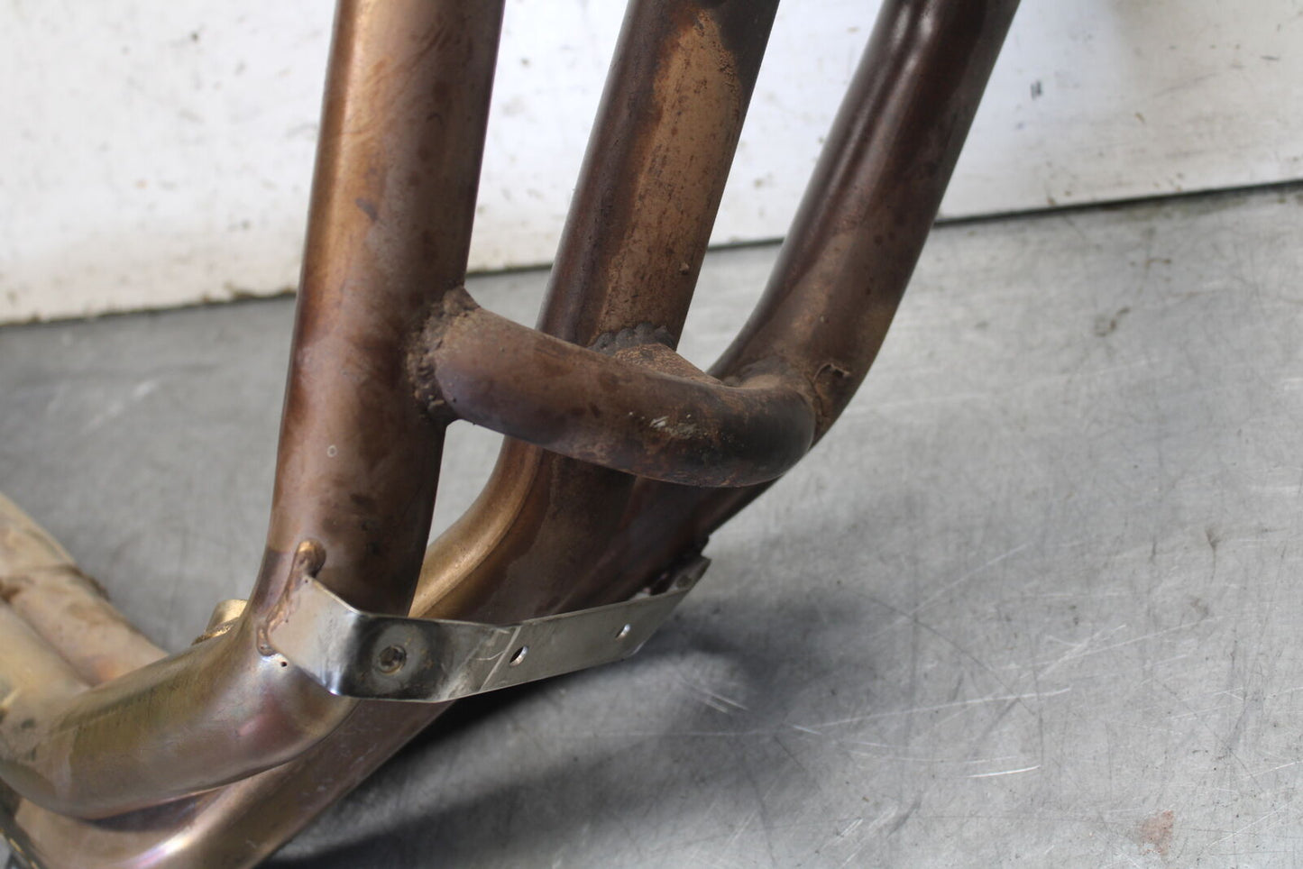 01-06 TRIUMPH TIGER 955I EXHAUST HEADER PIPES MANIFOLD BB693