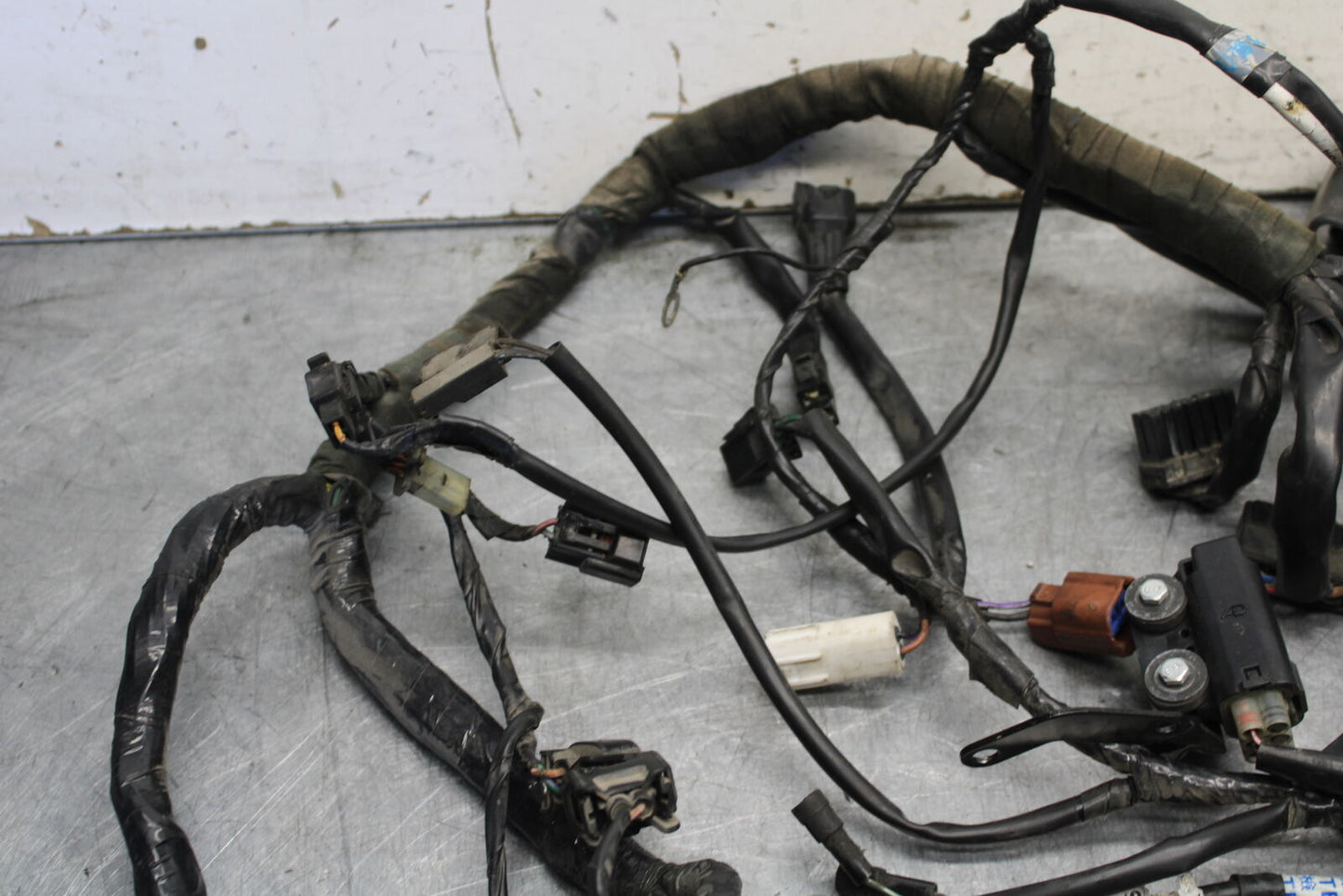 07-08 TRIUMPH DAYTONA 675 MAIN ENGINE WIRING HARNESS WIRE LOOM T2501656 BB685