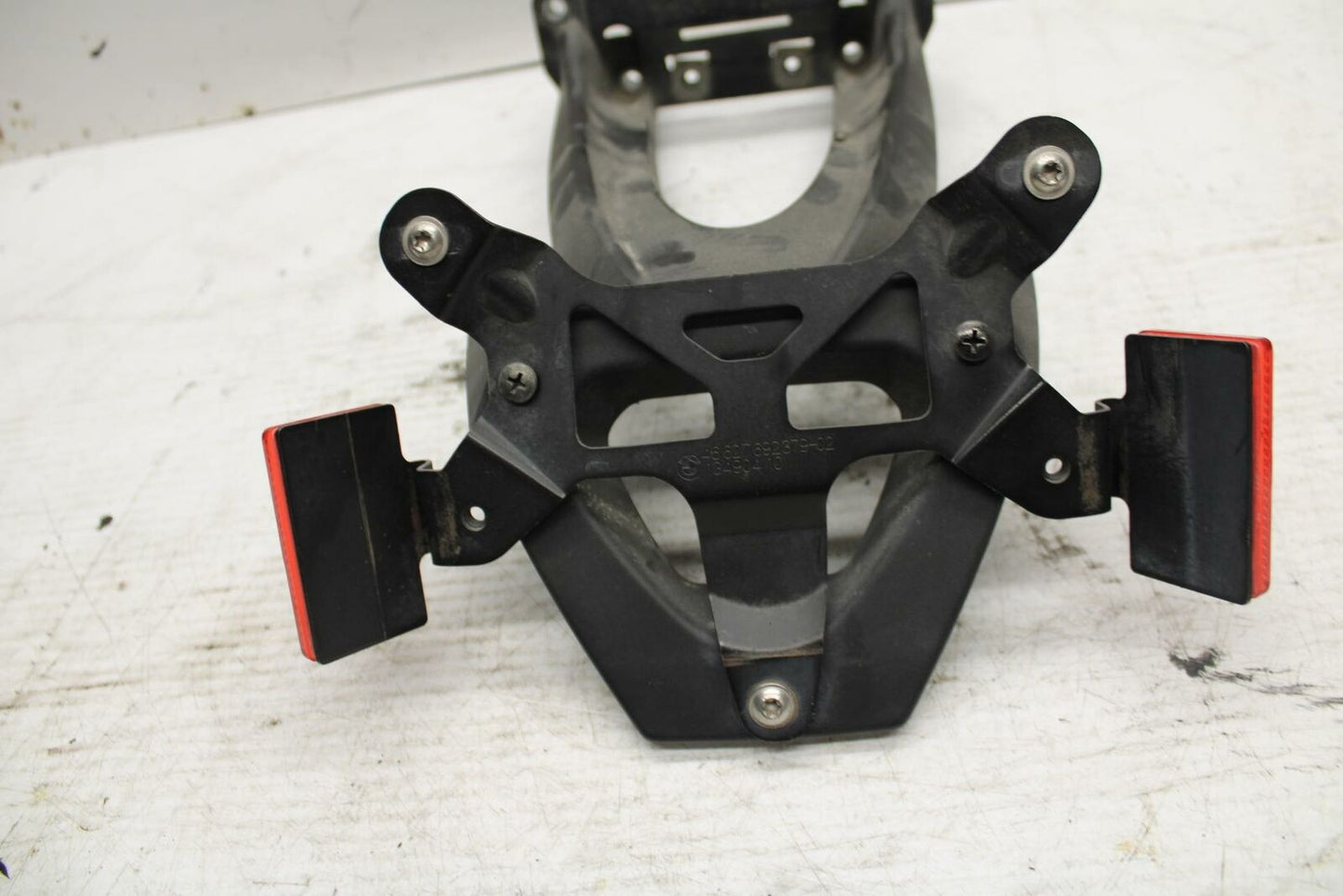 06-12 BMW F800ST FENDER E LICENSE PLATE BRACKET BB291
