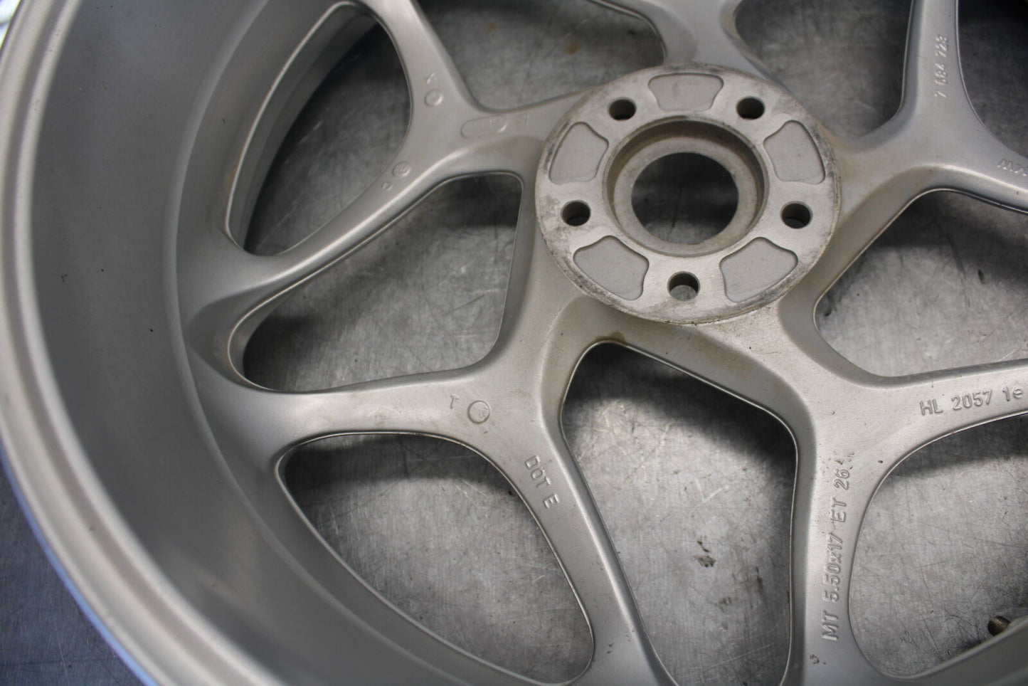 06-12 BMW F800ST REAR WHEEL BACK RIM BB291