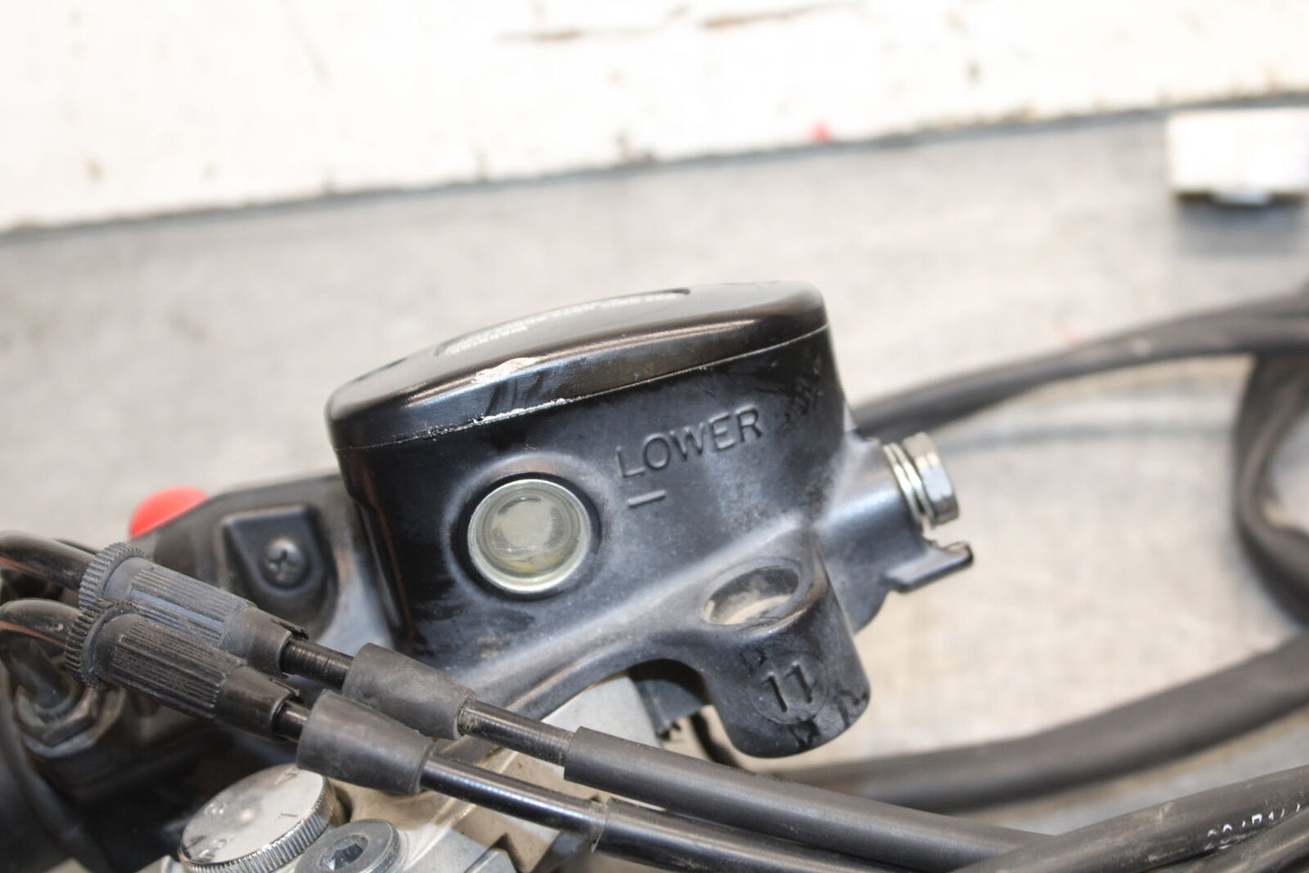 14-16 TRIUMPH AMERICA LT RIGHT CLIP ON HANDLE KILL OFF START SWITCH BB720