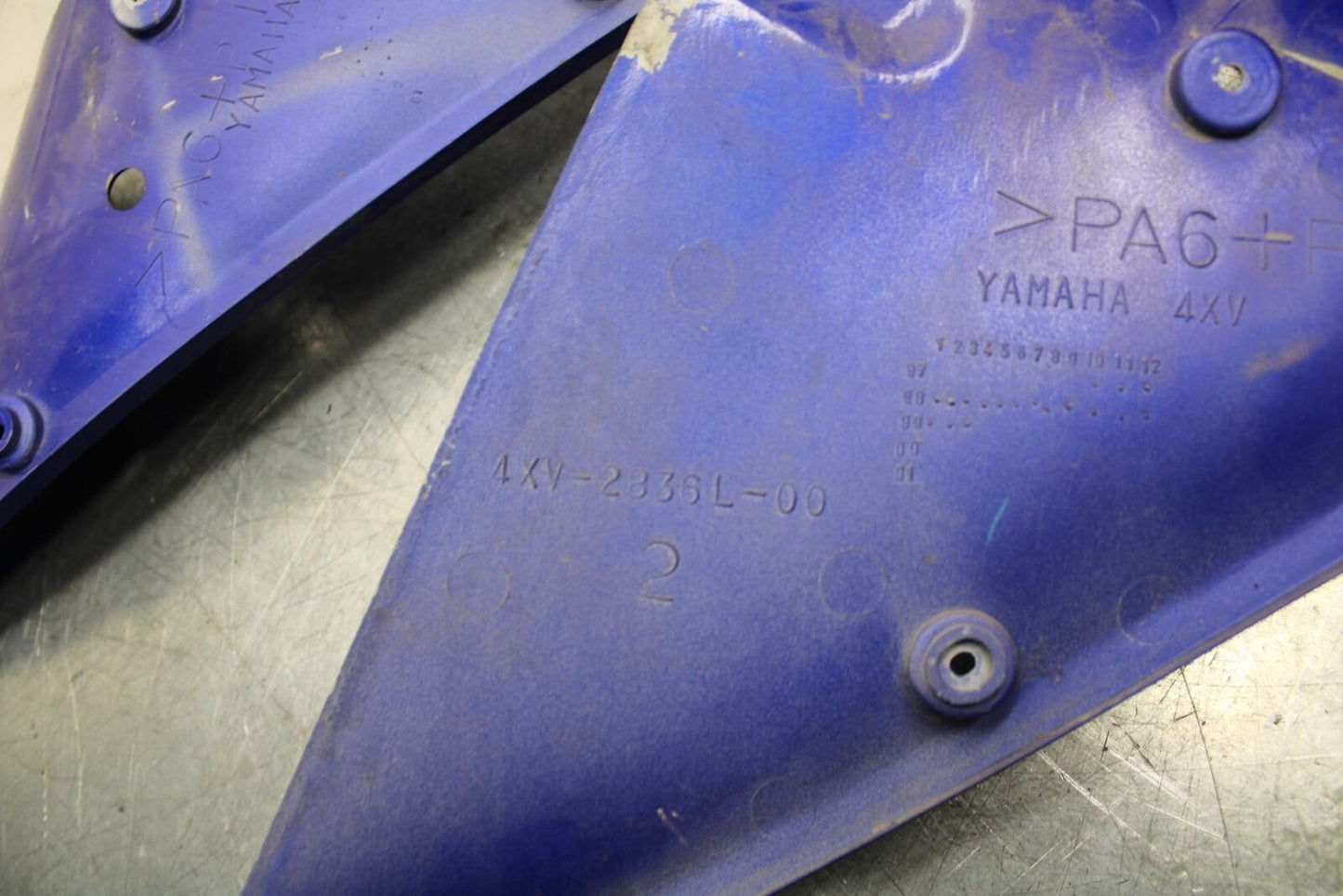 98-99 YAMAHA YZF R1 RIGHT LEFT INNER FAIRINGS COWLS PANELS TRIMS BB74