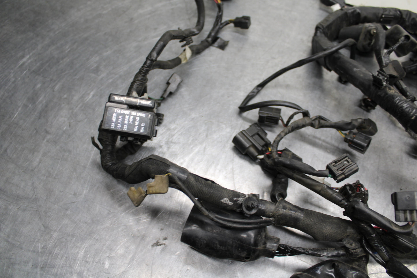 13-18 KAWASAKI NINJA ZX6R MAIN ENGINE WIRING HARNESS MOTOR WIRE LOOM BB118