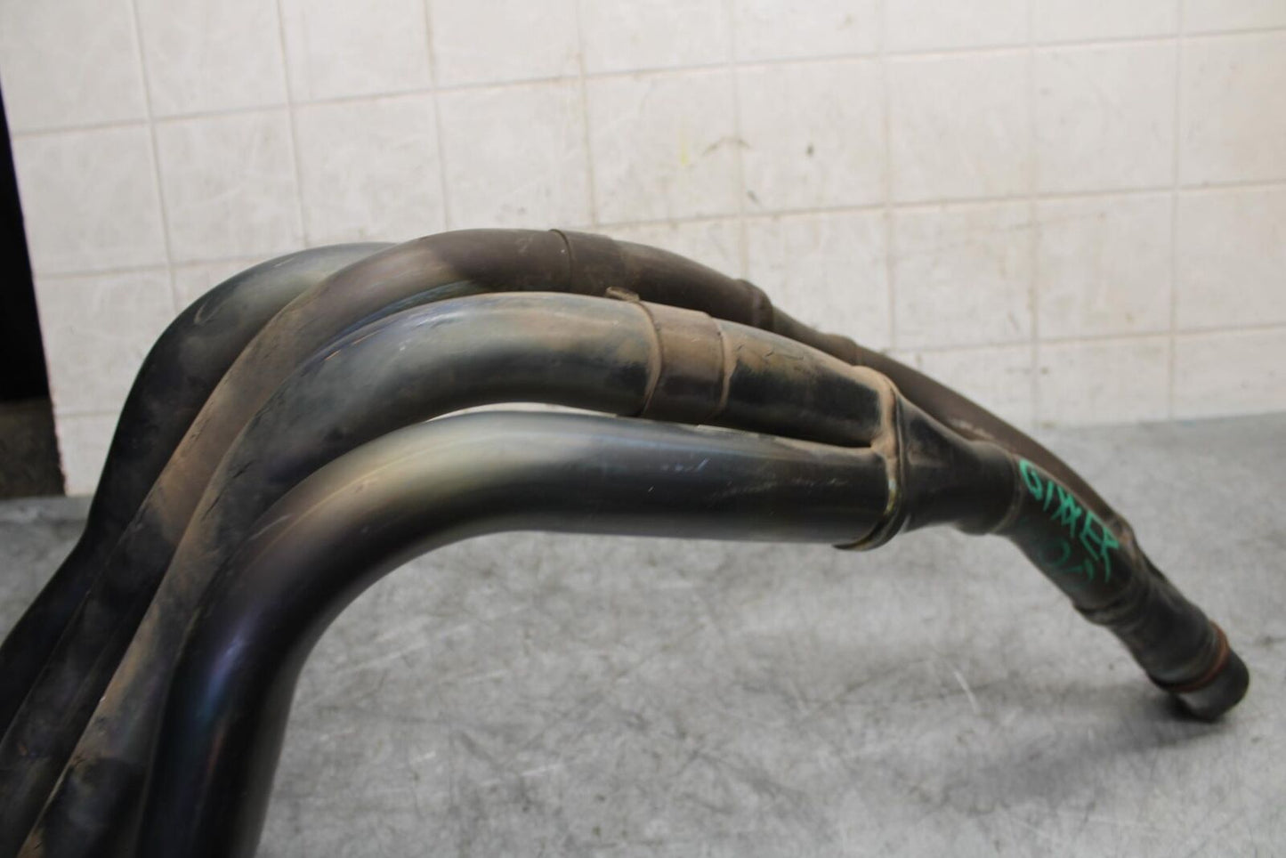 2001 02 03 04 Suzuki GSXR1000 EXHAUST HEADER PIPES MANIFOLD #B 14100-40F00 BB541