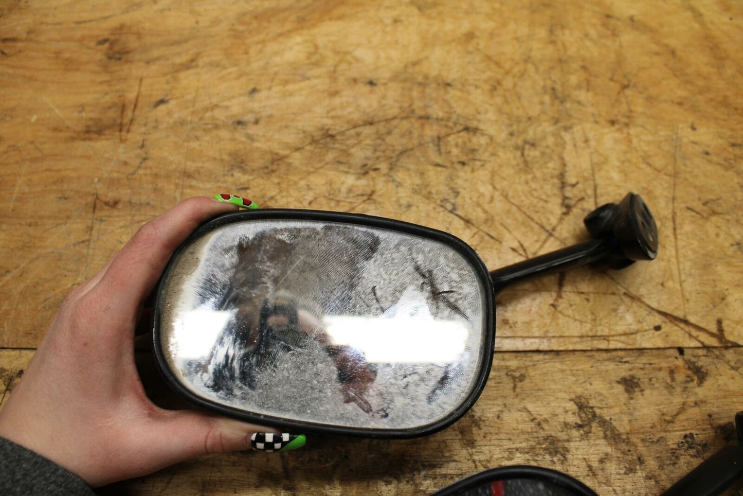 01-03 SUZUKI GSXR600 REAR VIEW MIRROR SET PAIR MIRRORS BB336