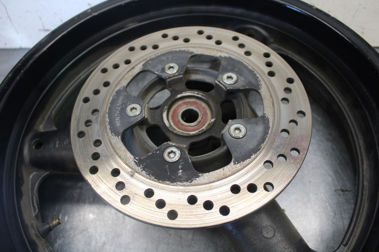 04-05 SUZUKI GSXR600 REAR WHEEL BACK RIM BB32