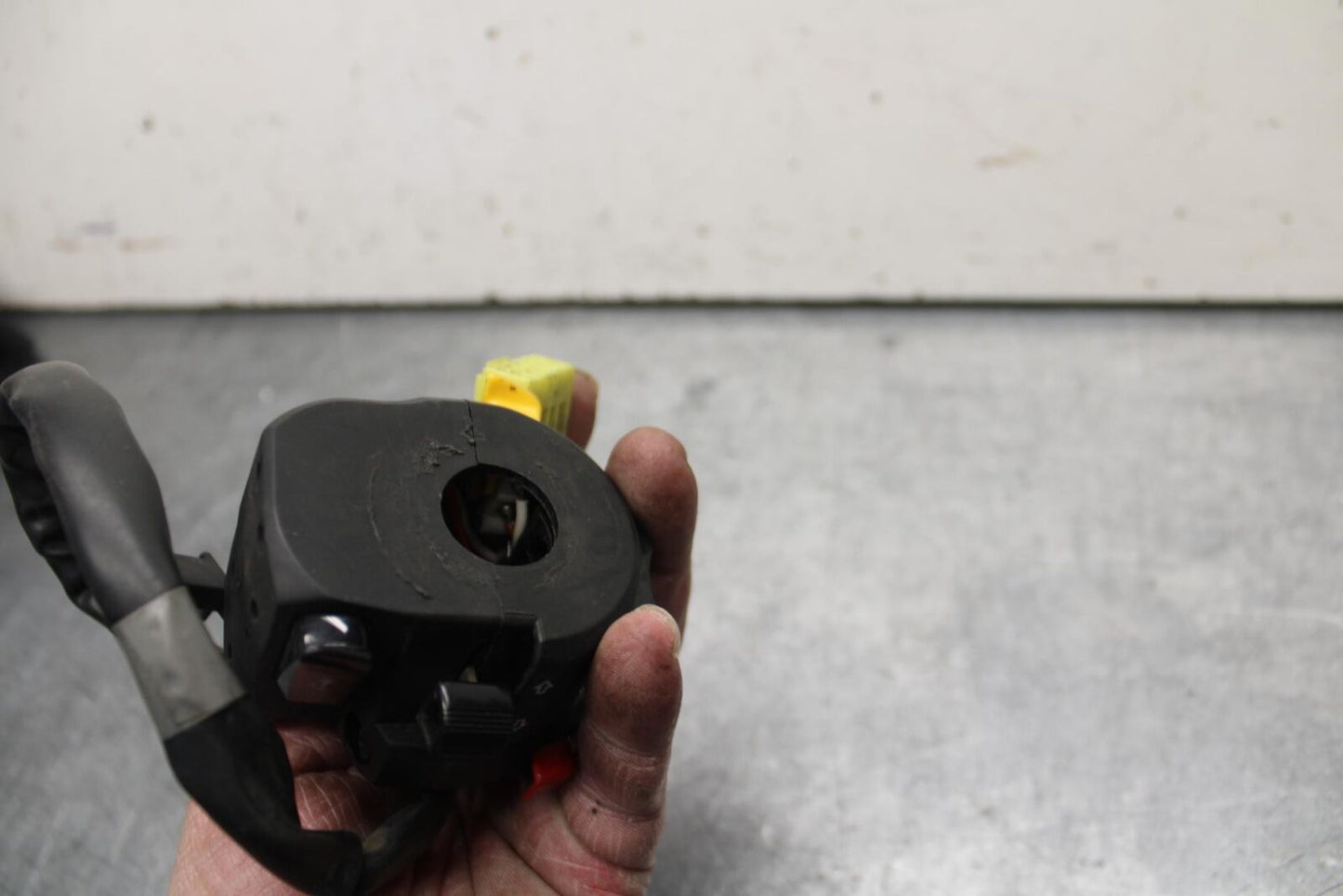 08-10 SUZUKI GSXR 600 750 LEFT CLIP ON HANDLE HORN SIGNALS SWITCH BB101
