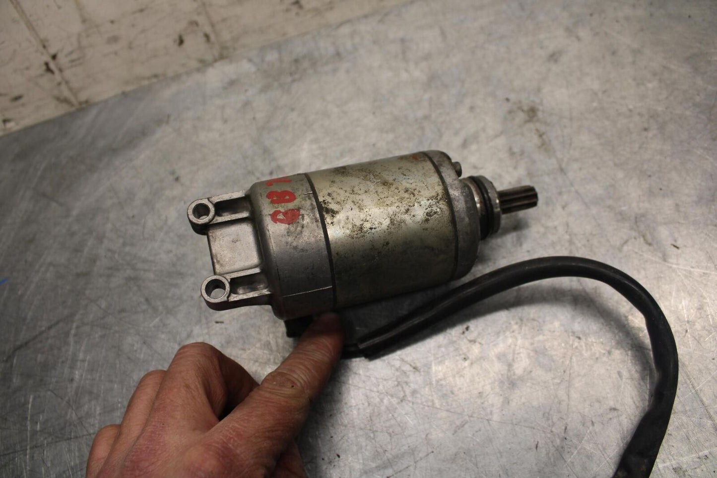 1999 Honda CBR600F4 ENGINE STARTING STARTER MOTOR -DC 12V 31200-MBW-611 BB33