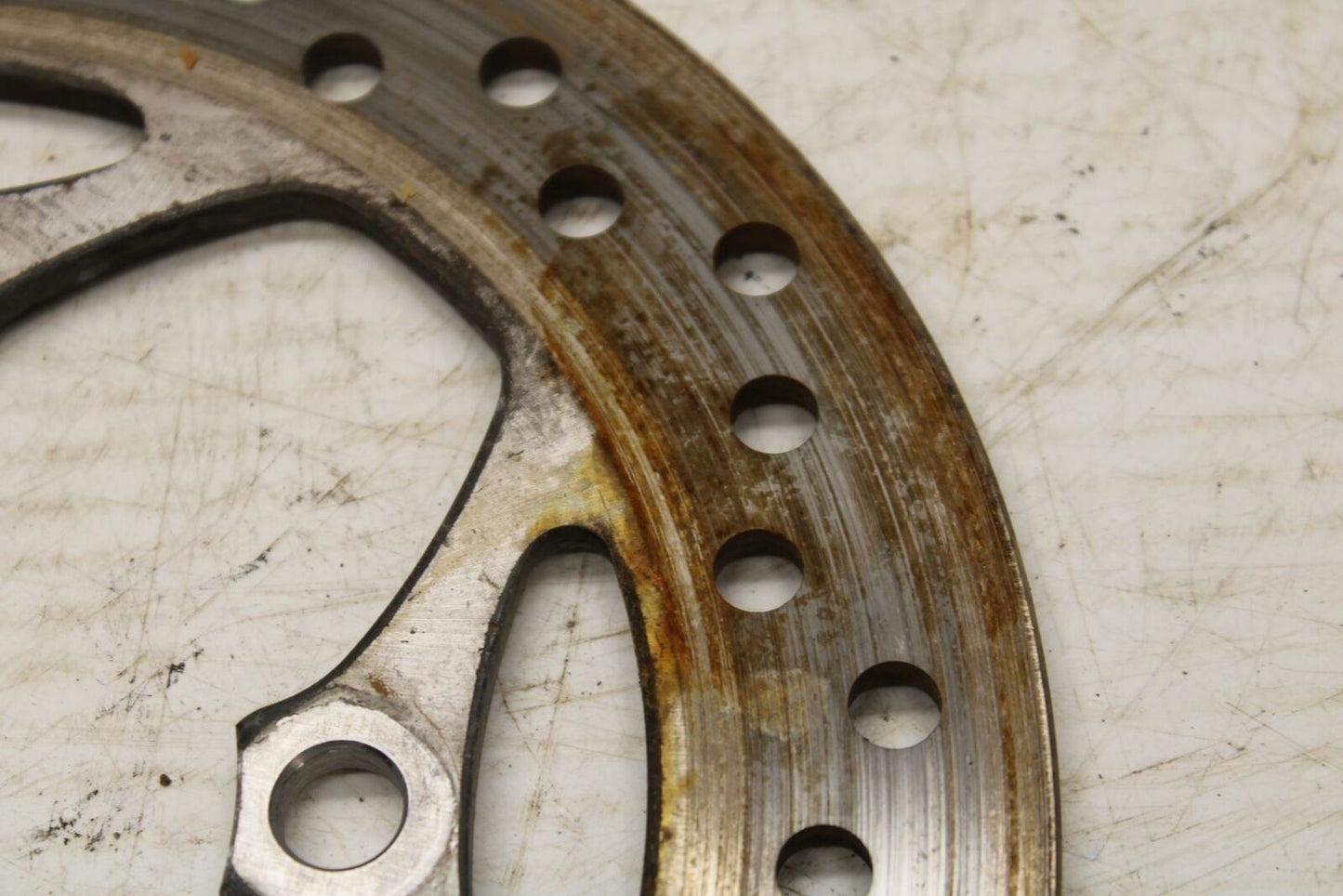 07-16 TRIUMPH STREET TRIPLE REAR ROTOR BACK BRAKE DISC BB356