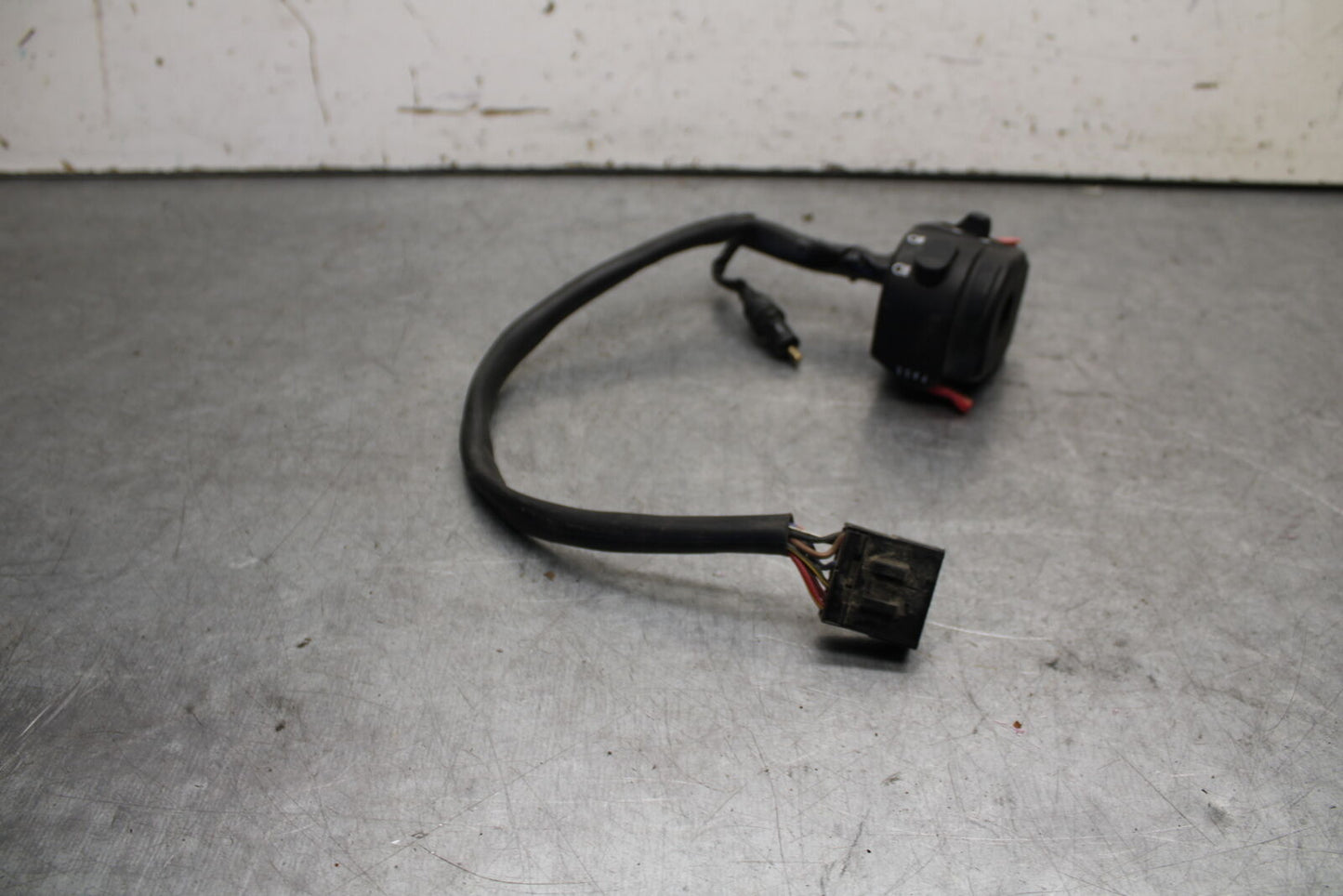 09-11 TRIUMPH DAYTONA 675 LEFT CLIP ON HANDLE HORN SIGNALS SWITCH SWITCHES BB652