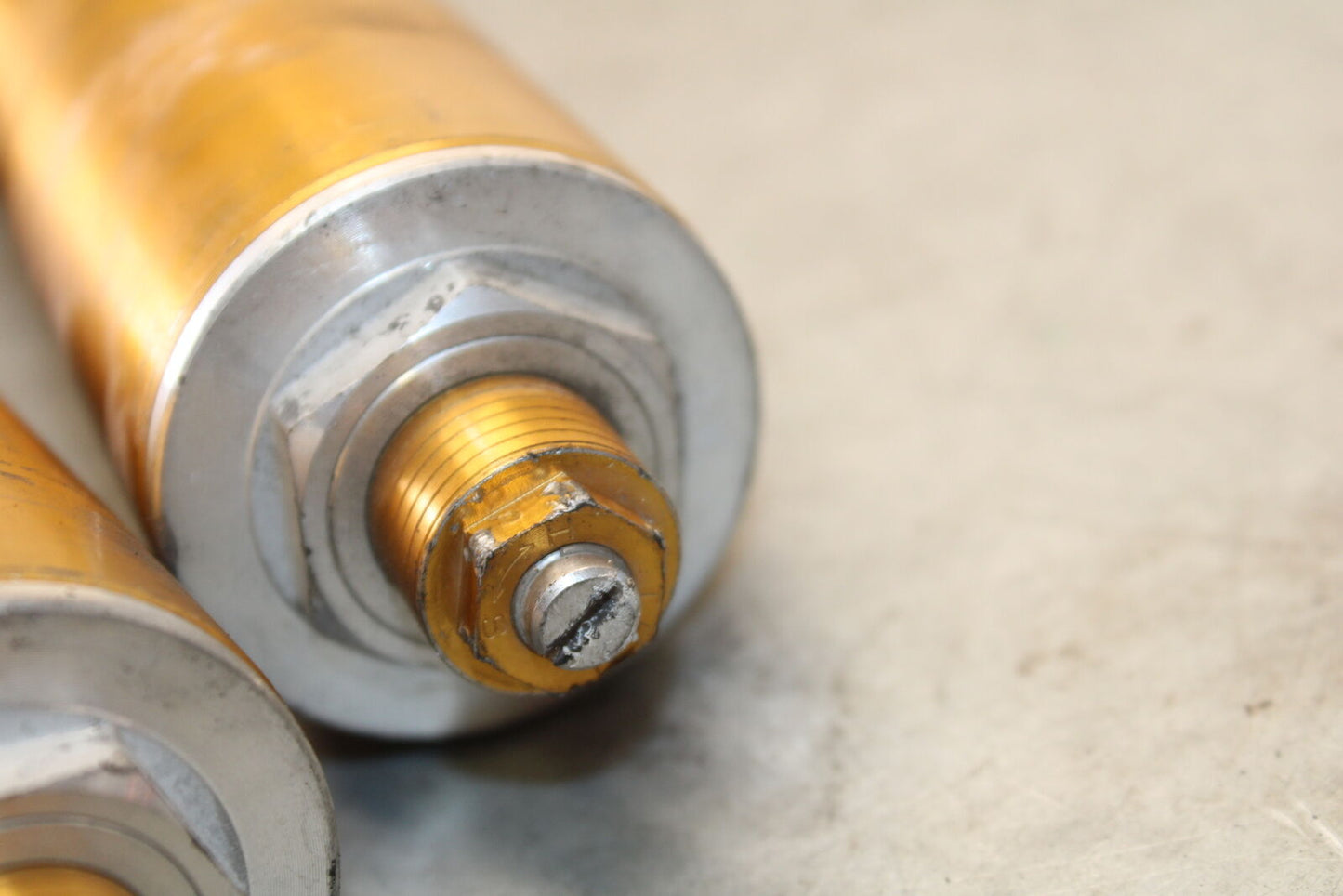 03-04 KAWASAKI NINJA ZX6RR FRONT FORKS SHOCK SUSPENSION SET PAIR BB684