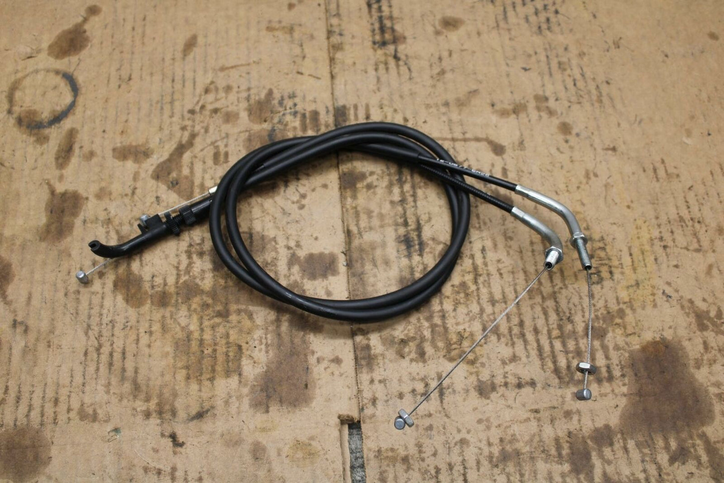 17 KAWASAKI NINJA 300 THROTTLE CABLES LINES 54012-0577 54012-0578 BB213