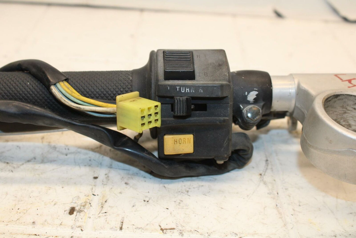 88-89 SUZUKI GSXR750J BB24 LEFT CLIP ON HANDLEBAR BB15