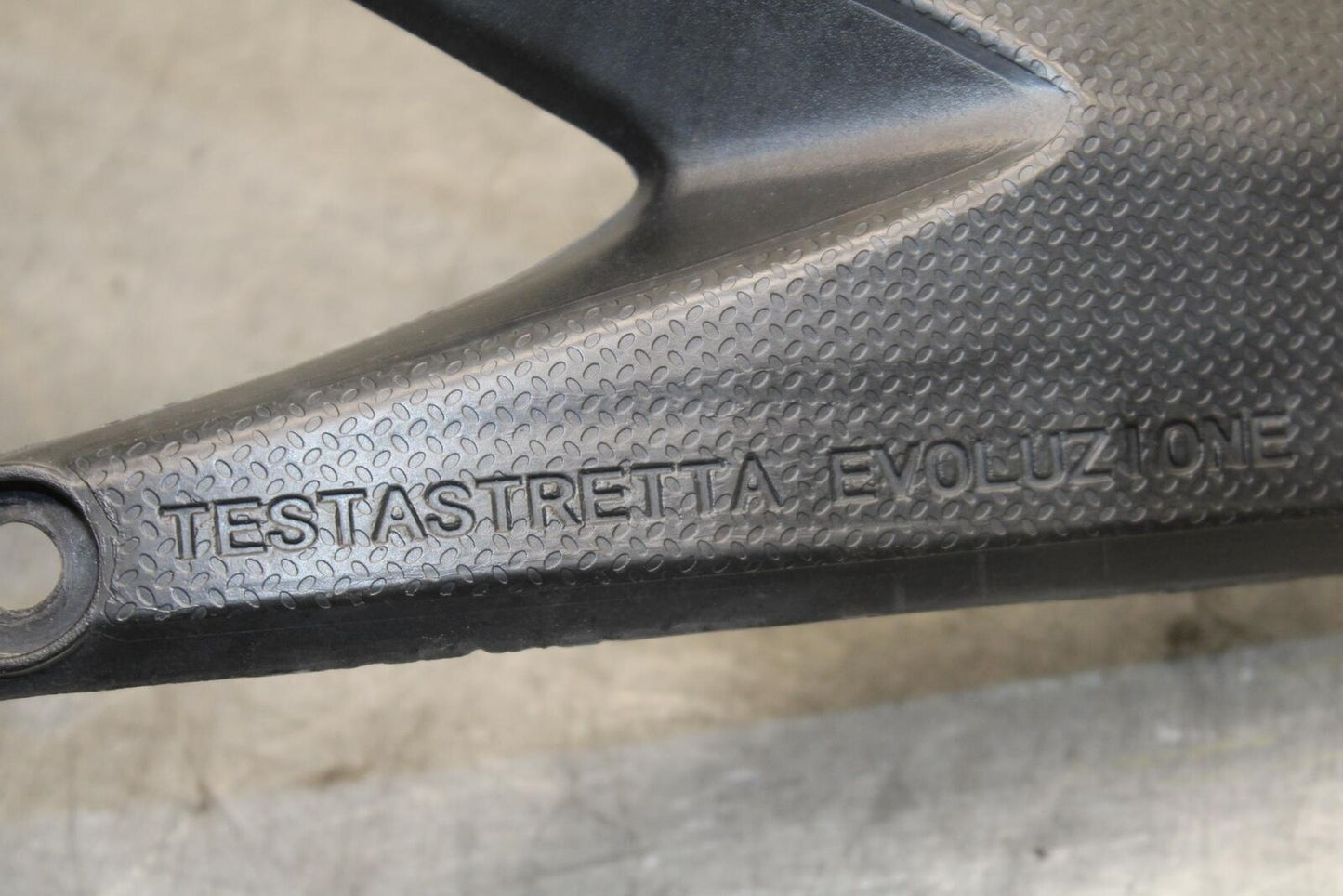 08-10 DUCATI 848 PAIR SET FRONT SIDE SEAT SADDLE PANEL TRIM COWL FAIRING BB623