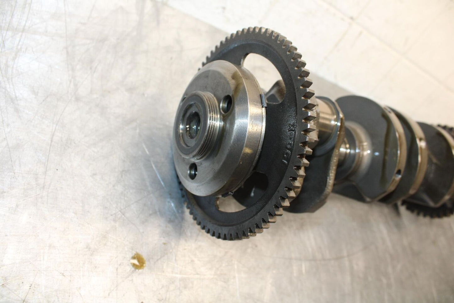 91-92 SUZUKI GSXR750 M ENGINE MOTOR CRANKSHAFT CRANK SHAFT BB493