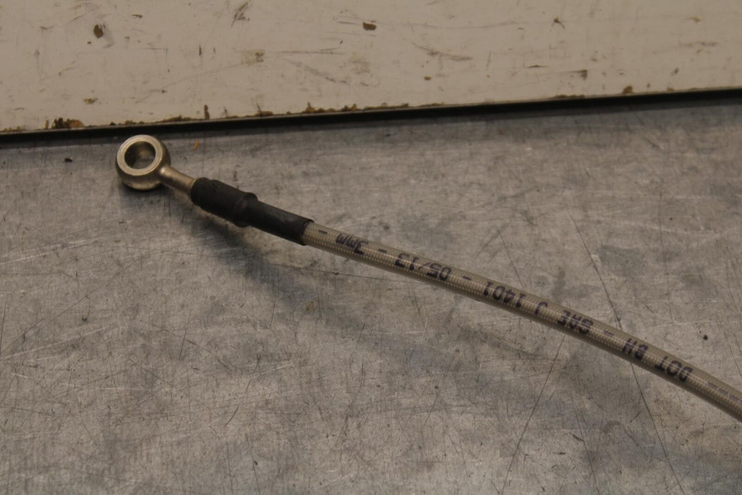 13 KTM 350 SXF FRONT BRAKE HOSE LINE BB104