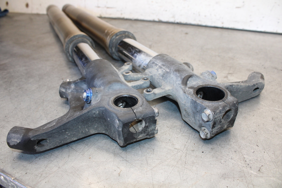 06-07 SUZUKI GSXR 600 FRONT FORKS SHOCK SUSPENSION SET PAIR BB694