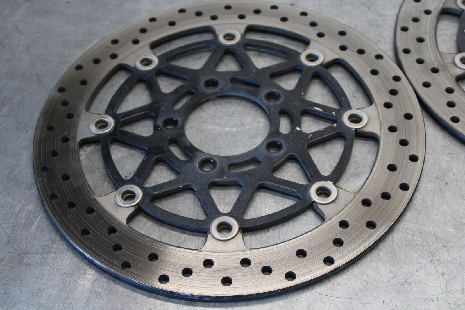 03-07 SUZUKI SV1000S FRONT LEFT RIGHT BRAKE ROTORS DISCS BB657