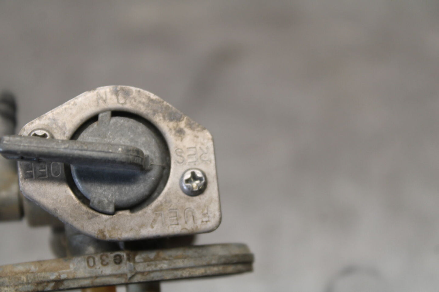 08-18 KAWASAKI KLR650 FUEL GAS TANK PETCOCK SHUT ON OFF VALVE BB707